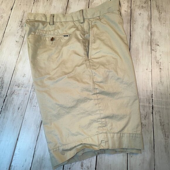 Polo Ralph Lauren Shorts Mens 34 Khaki Cotton Classic Fit Chino Golf Preppy - Picture 8 of 8